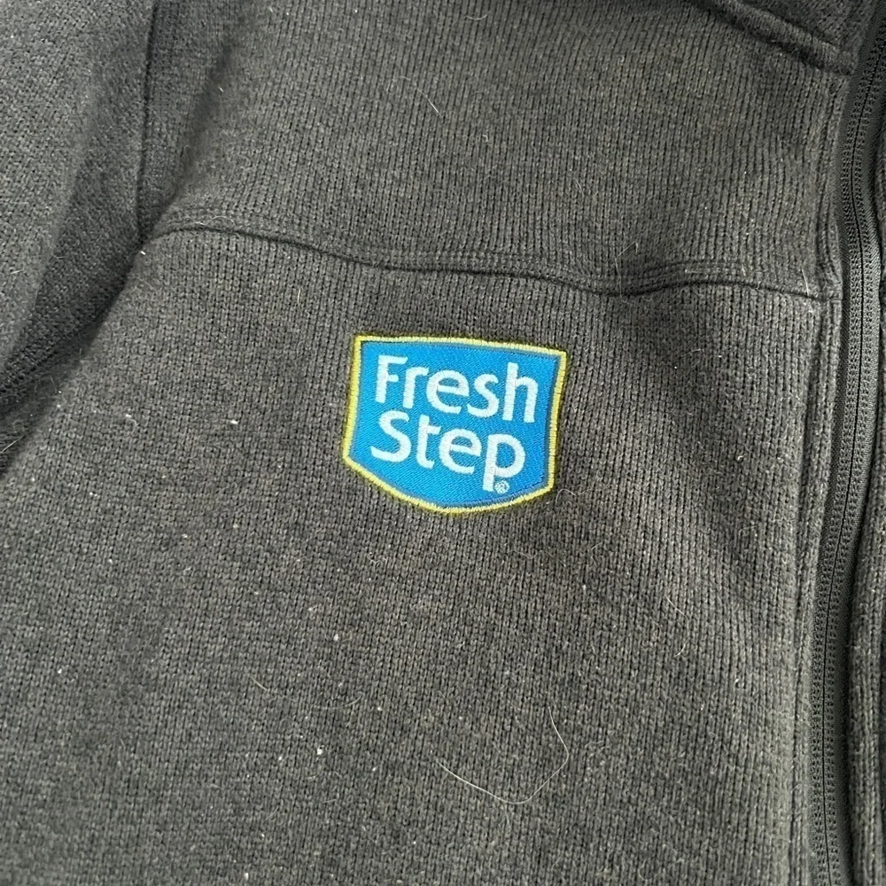 The North Face Fleece Gray Zip-Up Jacket Size XL